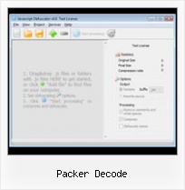 Javascript Reverse Obfuscator Online packer decode