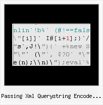 Javascript Obfuscator Torrent passing xml querystring encode jquery