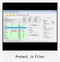 Javascript Compress File protect js files