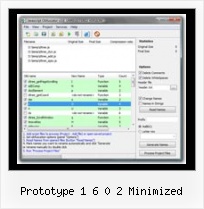 Javascript Compressor prototype 1 6 0 2 minimized