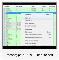 Javascript Obfuscator Mac prototype 1 6 0 2 minimized