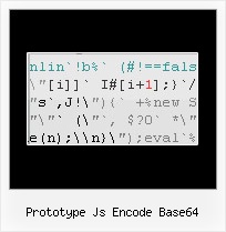 Compress Json Code prototype js encode base64