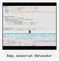 Yui Compressor Charset ruby javascript obfuscator