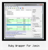 Copy Protect Your Web Site Open Source ruby wrapper for jsmin