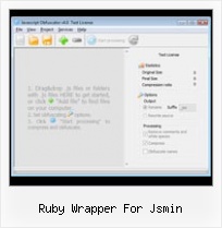 Exploit Malcode In Files ruby wrapper for jsmin