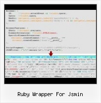 Tony Patton Obsfucation ruby wrapper for jsmin