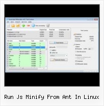 Url Encrypt With Javascript run js minify from ant in linux