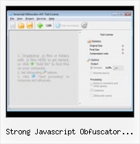 Jscript Encoder strong javascript obfuscator online