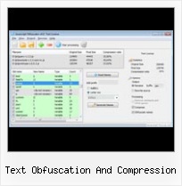 Hexadecimal Ascii Javascript Encode Decode text obfuscation and compression