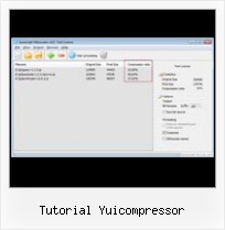 Javascript Escape Compressor tutorial yuicompressor