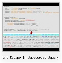Free Linux Javascript Obfuscator url escape in javascript jquery