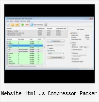 Js Compressor website html js compressor packer
