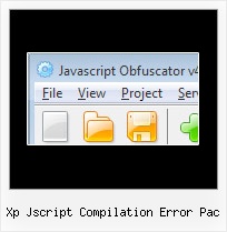 Hide Javascript Code xp jscript compilation error pac
