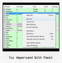 Encrypt Html Joomla yui ampersand with panel