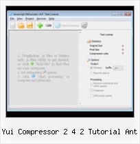 Codefluent yui compressor 2 4 2 tutorial ant