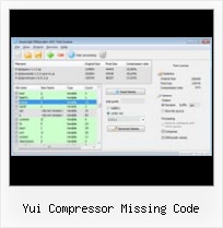 Generate Safe Js Email yui compressor missing code
