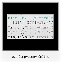 Yahoo Compressor Change Function Names yui compressor online
