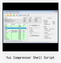 Js Encrypt yui compressor shell script