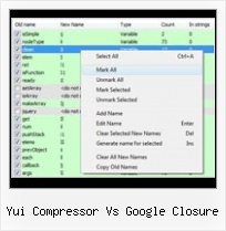Debian Package Jsmin yui compressor vs google closure
