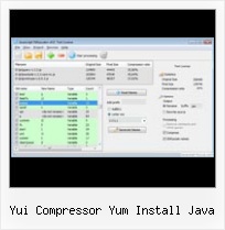 Js File Protect yui compressor yum install java