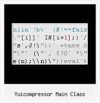 Zippy Javascript Source Code yuicompressor main class