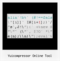 Htmlentities Online Javascript yuicompressor online tool